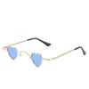 2024 Mini Moda Príncipe Espejo Gafas de Sol Hip-Hop de Moda para Hombre Pequeñas de Amor Retro Divertidas Montura Pequeña Gafas de Sol Personalizadas para Mujer