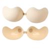 Atacado de Fábrica Patch de Seio de Manga Mesh Respirável Patch de Seio Roupa Íntima Vestido de Noiva Top Tubinho Push-Up Sutiã de Silicone Fino Invisível