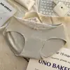 Bragas de Algodón Coloridas Encaje de Puro Deseo Empalmado para Mujer, Algodón Puro Entrepierna Extendida Sin Costuras de Cintura Media que Moldean la Cadera para Mujer