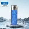 Termo de Titanio Puro para Hacer Té, Taza de Titanio para Hombres y Mujeres, Taza de Agua de Titanio de Regalo, Aspecto Elegante, Gran Capacidad, Taza Térmica en Caja de Regalo de Doble Capa