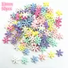 Accesorios hechos a mano con cuentas en forma de lazo de moda, mezcla multicolor, cuentas para la diversión DIY de los niños