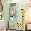 Gabinete de Almacenamiento Simple Tipo Cajón Caja de Almacenamiento para Ropa Gruesa para Hogar Habitación de Alquiler Dormitorio Armario Infantil