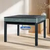 Máquina de Mahjong Silenciosa Flor de Cerejeira Xuan e Automática Mesa de Mahjong de Alta Qualidade Uso Duplo Multifuncional Aquecimento Doméstico Mesa de Xadrez e Cartas