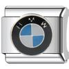 Módulo de logo de coche de lujo de personalidad de moda DIY al por mayor personalidad alta sensación elástico pulsera casera de acero inoxidable