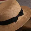 Sombrero para Mujer de Verano Nuevo Sombrero de Paja Sombrero de Playa Costero Sombrero Superior Viaje al Aire Libre Protector Solar Sombrero de Sol de Paja