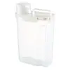Frasco de Plástico Sellado Altamente Transparente Contenedor de Almacenamiento de Alimentos para Cocina Caja de Frasco para Almacenamiento de Granos con Tapa y Cierre a Presión