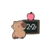 Nuevo Broche Lindo de la Serie Capibara Set Creativo y Único de Insignias con Forma de Caricatura de Capibara