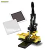 Máquina de insignias estilo americano 80*80cm, máquina para hacer insignias de imán de refrigerador rectangulares DIY, creador de pines DIY