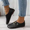 Zapatos Planos de Nuevo Estilo Primavera y Otoño 2025 para Mujer, Zapatos de Abuela Versátiles de Suela Suave, Mocasines Casuales de Moda sin Cordones