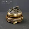 Incensário antigo para casa incensário interno incenso de sândalo bobina de incenso ornamentos criativos incensário auspicioso de três pernas