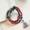 Nuevo brazalete de cerámica Jingdezhen joyería para mujer todo partido de alta calidad tejido a mano brazalete nuevo brazalete chino al por mayor