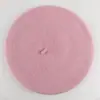 Boina de Lana para Mujer Otoño e Invierno Estilo Coreano Británico Vintage Color Caramelo Invierno Lana Tejida Color Sólido Sombrero de Pintor Beilei