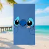Toalla de Playa de Dibujos Animados Stitch Transfronteriza Temu Venta Caliente Impresión Digital Microfibra Toalla de Baño Venta Directa de Fábrica Mayorista