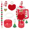 Botella de Agua Térmica Stanley Tapón Antipolvo Taza con Popote Tapa de Taza Correa de Mano Cordón para Botella de Agua Múltiples Estilos Versátiles Set