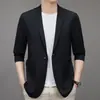 Ropa de Protección Solar para Hombre Verano Nuevo Traje Pequeño Camisa de Manga Larga con Protección Solar Color Sólido Top Delgado Traje de Hombre Ropa para la Piel