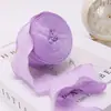 Cinta plisada de burbujas arrugadas de 4 cm con volantes para ramo de San Valentín, caja de pastel, lazo, cinta hecha a mano de jardín de infantes DIY