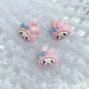 Resina Sanrio Melody Perro Canela Kuromi Pacha Taza de Pegamento Cremoso DIY Accesorios para el Cabello Pegatina para Hebilla de Zapato Refrigerador