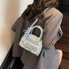 Bolso de Mano de Lazo Nicho de Moda para Mujer 2025 Nuevo Bolso Bandolera Versátil y Elegante Moda Casual Bolso Bandolera