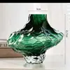 Vaso de Vidro Vale Nórdico Canyon Dinamarquês Sala de Estar Arranjo de Flores Transparente Hidropônico Luxo Leve Ornamentos de Arte Criativos de Alta Qualidade