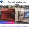 Tela horizontal de três eixos pequena tela linear elíptica móvel de 3 eixos Fujian grandes fabricantes de máquinas de peneiramento de areia e cascalho