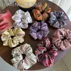 Accesorios de Brocado Tradicional de la Dinastía Song China, Nuevas Gomas para el Cabello Estilo Chino Nuevo, Scrunchies Grandes, Gomas para Moños, Accesorios para el Cabello de Cola de Caballo, Bandas Elásticas, Cuerdas para el Cabello Estilo Chino Tradicional, Adornos para el Cabello