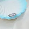 Anillo de Corona Ajustable de Personalidad Simple Estilo INS Estilo Coreano para Mujer Tendencia de Gama Alta Anillo de Perla Microincrustado con Circonita
