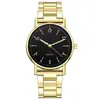 Relojes de aleación para hombre al por mayor transfronterizos del fabricante, esfera redonda, relojes de cuarzo de moda y tendencia para negocios, dropshipping para transmisiones en vivo