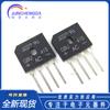 Rectificador de puente de enchufe directo GBU410 DIP-4 puente plano Rectificador de puente de silicio