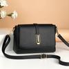 Bolso de Mujer de Cuero Suave de Alta Gama Nuevo de Guangzhou Hengli Bolso Bandolera de Hombro Único Bolso de Moda para Madre de Mediana Edad Textura Bolso Cuadrado Pequeño