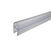 Tira de Retención de Agua para Cabina de Ducha en Forma de U para Baño Inodoro Tira de Sellado de Silicona Pvc Puerta de Vidrio Inferior Borde Sellador Impermeable Tira de Goma