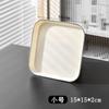 Bandeja Hogar Rectangular Estilo Europeo Plato de Té con Taza de Agua Refresco Pastel Juego de Té Plato de Cena Plato para Almacenamiento de Fruta y Aperitivos