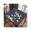 Mantel Especial para Mesa de Mahjong, Silenciador Engrosado, Tapete para Mesa de Póker, Tapete Cuadrado Antideslizante de Terciopelo Cristal