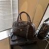 Bolso de mano transfronterizo 2025, nuevo bolso de hombro tipo axila de otoño e invierno, bolso de viaje Boston de gran capacidad.