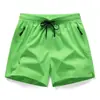 Shorts Esportivos de Verão 2026 com Bolso e Zíper Masculino de Três Quartos Finos para Corrida Fitness Atletismo Secagem Rápida Shorts de Treinamento
