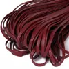 8Mmpu 80% de desconto Tiras de Couro Couro Sintético de Pele de Cabra Corda de Couro Borda Dobrada DIY Borda de Corrente Tira Alça Colar Acessórios de Roupa Acessórios