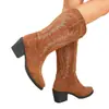 Otoño 2026 Nuevo Talla Grande Botas Casuales Cómodas para Mujer Estilo Europeo y Americano Modernas para Exteriores Talla Única