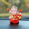 Boa Sorte Deus da Riqueza: Conjunto Criativo de Cinco Vias do Deus da Riqueza Gerador de Riqueza, Enfeite de Carro, Decoração de Carro, Dropshipping Disponível