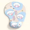 Alfombrilla de ratón almohadilla de silicona para muñeca pequeña linda niños y niñas computadora caricatura oficina animación juego alfombrilla de escritorio soporte para muñeca