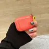 Rayas de Color Contrastante Adecuadas para Funda Protectora Airpodspro3 Apple Tercera Generación y Segunda Generación Carcasa Blanda Funda para Auriculares Bluetooth Pro2