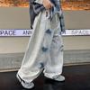 Pantalones de Otoño para Niños 2026 Nuevo Estilo Jeans Infantiles Primavera y Otoño Sueltos de Pierna Ancha Moda Street Style