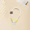 Lanyard para Teléfono Móvil de Cara Sonriente Popular Llavero Cuerda Trenzada para Muñeca Cadena Anti-Pérdida para Teléfono Móvil Regalo de Vacaciones Cuerda para Cámara Ccd