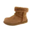Nuevas botas de invierno cálidas y elegantes con forro polar y suelas gruesas, con un diseño mullido, y una nueva colección 2026 de zapatos de algodón para mujer