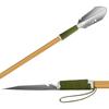 Pala de jardín multifuncional, mini pala portátil pequeña, hacha, herramienta portátil para excavar hortalizas, sierra, clavos