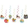 GRADUADO DE PREESCOLAR graduados de preescolar banderín de letras adornos de remolino en stock venta al por mayor personalización