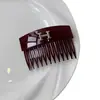 Peine Invertido con Letra H de Moda Coreana para Mujer 2025 Nuevo Estilo Flequillo y Cabello Despeinado en la Parte Posterior de la Cabeza Peine Acabado para el Cabello Tocado