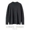 Suéter Base de Manga Larga y Cuello Alto Fino 100% Cachemir Puro para Hombre, Estilo Lujo Ligero Urbano de Negocios, Otoño e Invierno
