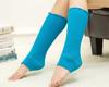 Calcetines de Ballet Fluorescentes Rizados de Moda Estilo Coreano para Bailar Yoga Leggings de Lana Tejida Calcetines Fabricante Mayorista