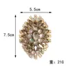 Prato de Flor de Liga, Fivela de Diamante Dourada, Roupas, Acessórios de Cabelo, Bolsas, Boutonnières, Atacado DIY, Materiais de Joias Transfronteiriços, Vestidos