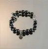 Pulsera de Cuentas de Vidrio Mariposa y Flor Otoño Nueva para Mujer, Diseño Único, Estilo Ins, Sensación de Alta Gama, Joyería de Pulsera para Estudiantes