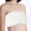 Top de algodón simple anti-caminata, ligero, envoltorio para el pecho, base para el pecho, tubo de algodón, ropa interior de una palabra 161 para estudiantes durante el período de desarrollo